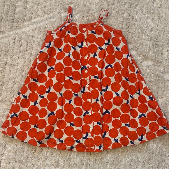 Hanna Andersson Other - Hanna Andersson Orange and Blue Kids Dress